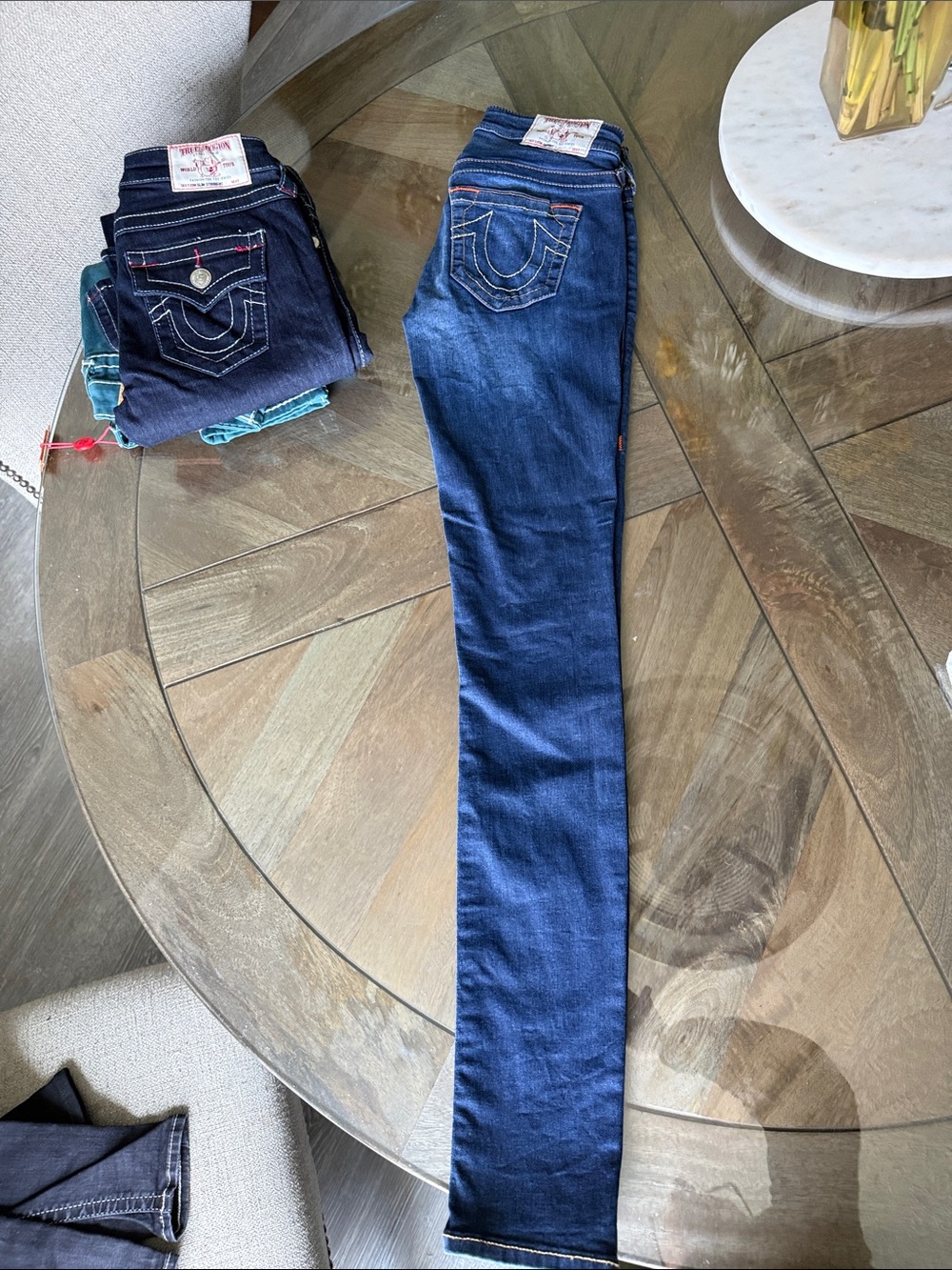 True Religion Women’s Navy Skinny Jeans